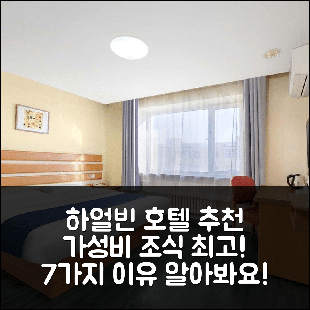 하얼빈 숙소 여행 호텔 추천 하얼빈 다수 호텔 | 가성비와 조식이 뛰어난 7가지 이유
