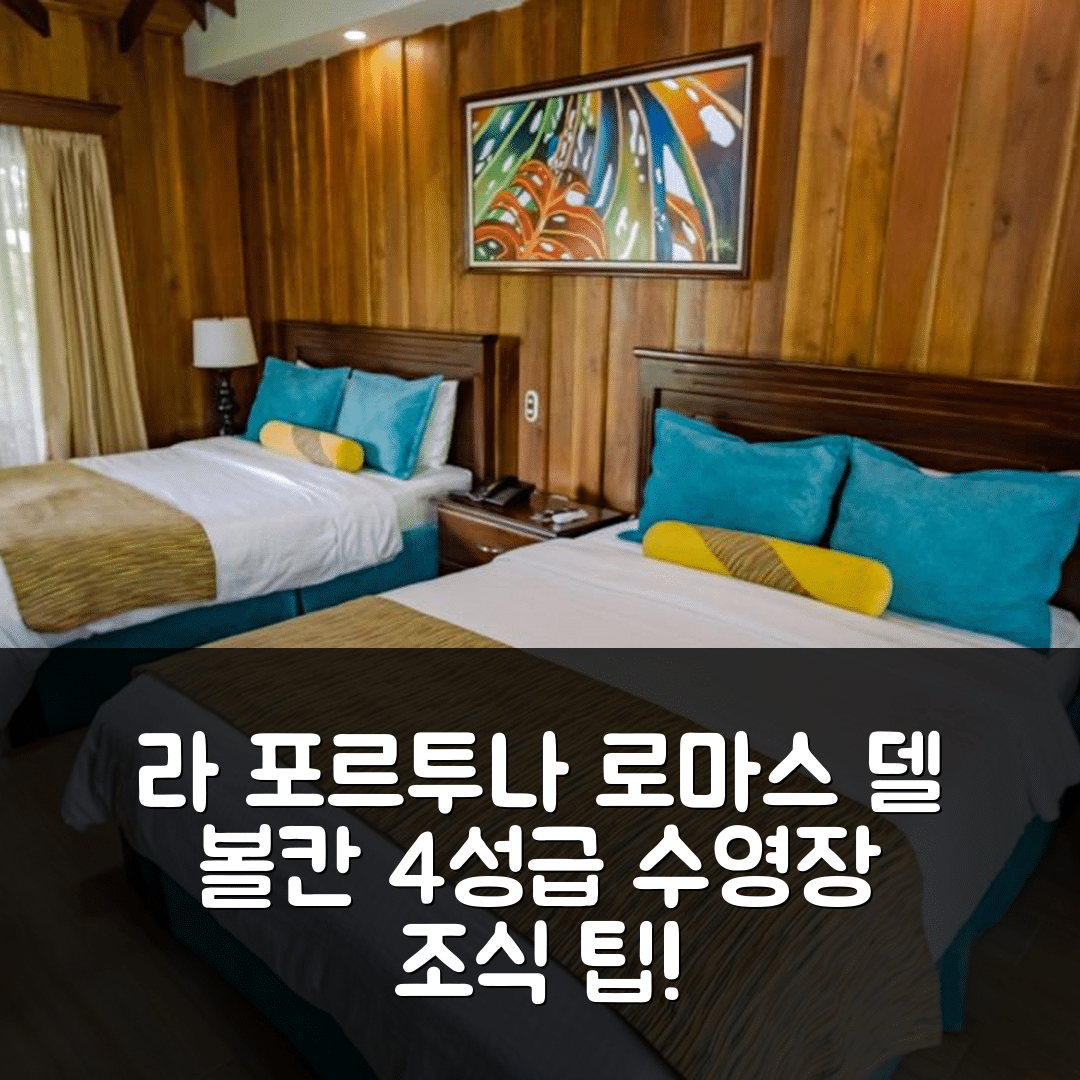 라 포르투나 숙소 여행 호텔 추천 로마스 델 볼칸 호텔 | 4성급 수영장과 조식이 매력적인 예약 팁 5가지