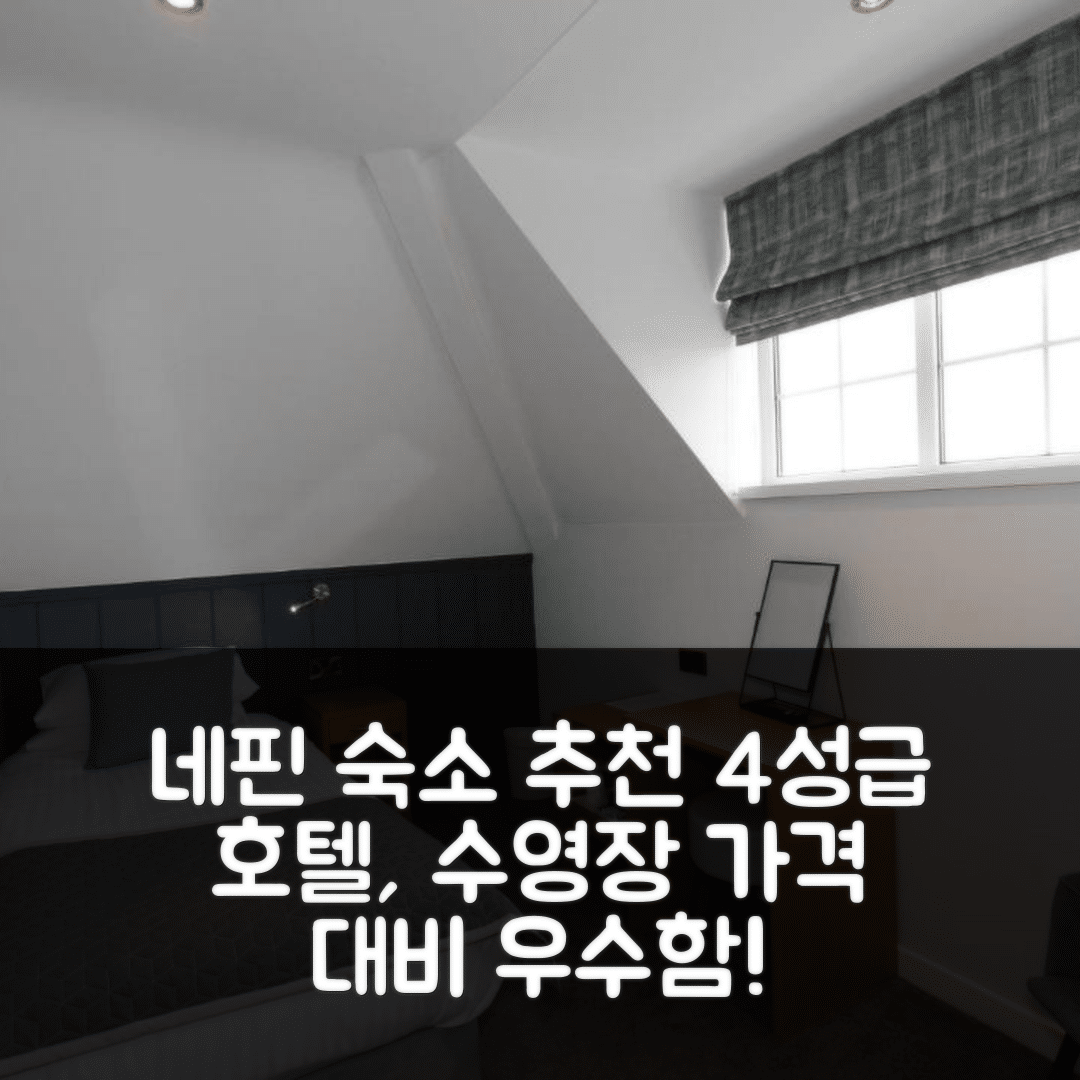 네핀 숙소 여행 호텔 추천 난호론 암스 호텔 | 가격 대비 우수한 4성급 조식과 수영장 7가지 매력