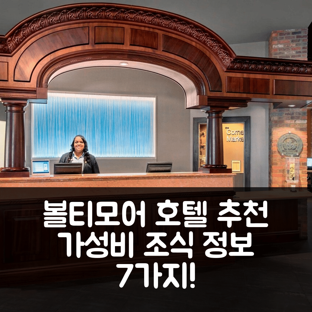 볼티모어 숙소 여행 호텔 추천 페어필드 인 앤 스위트 | 가성비 뛰어난 위치와 조식 정보 7가지